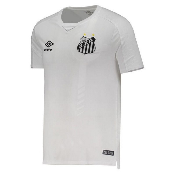 Maillot Football Santos Domicile 2019-20 Blanc